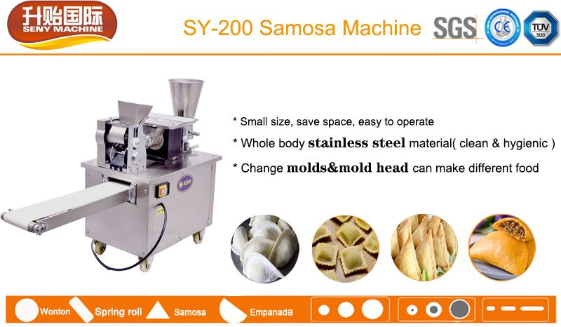 SY-200 Small samosa making machine