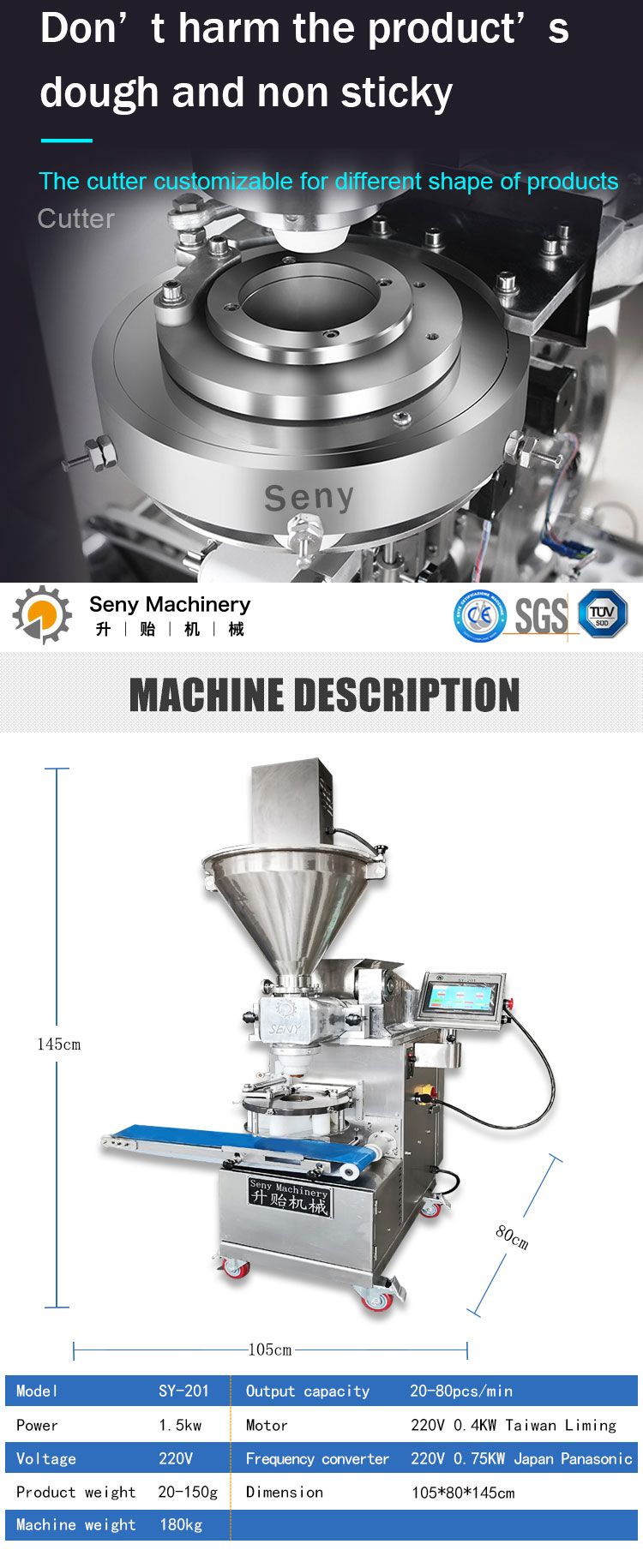 Automatic Small Kubba Kibbeh Making Encrusting Machine